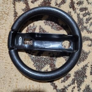 Genuine Intec Brand Replacement Black Steering Wheel Attachment For Wii Remote